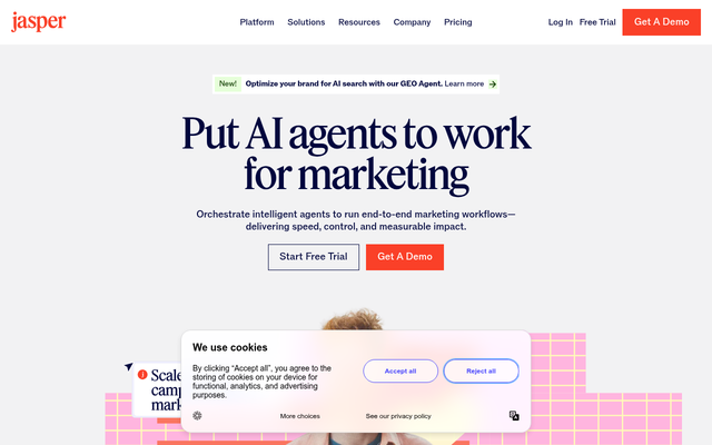 Jasper homepage