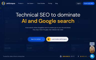 JetOctopus homepage